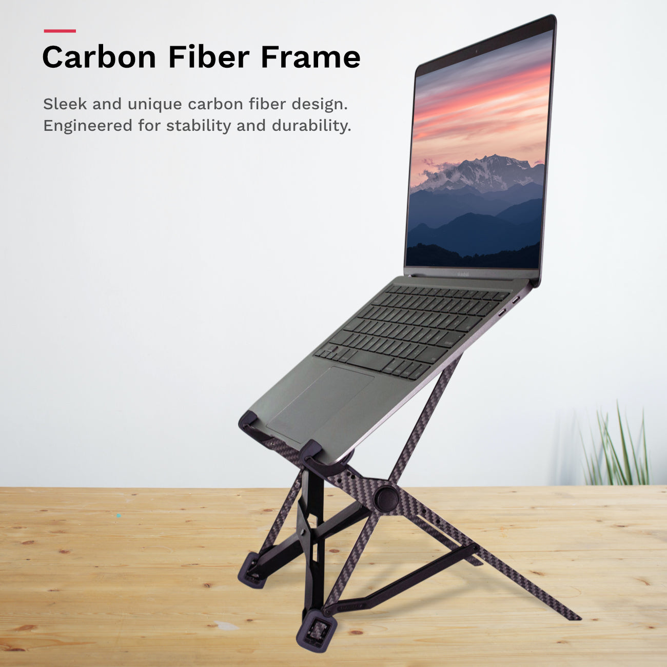 NEXSTAND K1 Laptop de fibra de carbono Stand