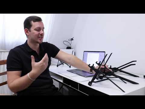NEXSTAND K1 Laptop de fibra de carbono Stand